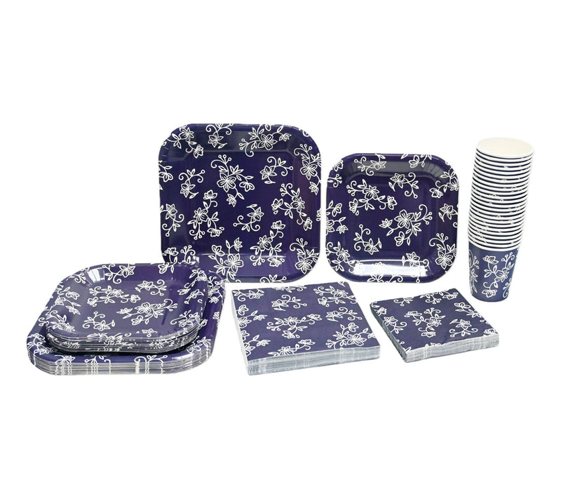 Temp-tations 120-Piece Disposable Paper Party Set — View 10