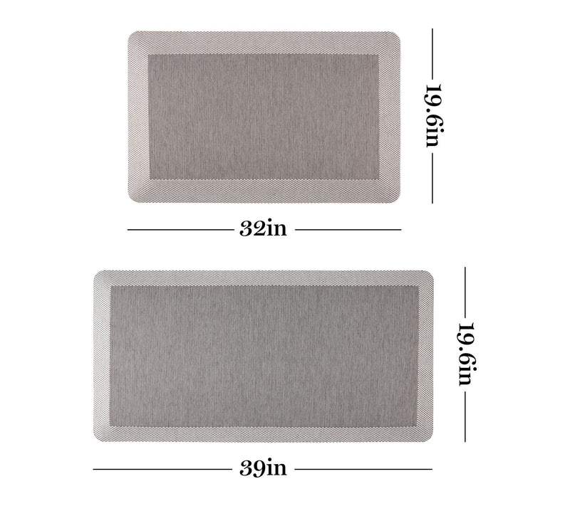 Martha Stewart Mira 19.6"x39" Kitchen Mat — View 5