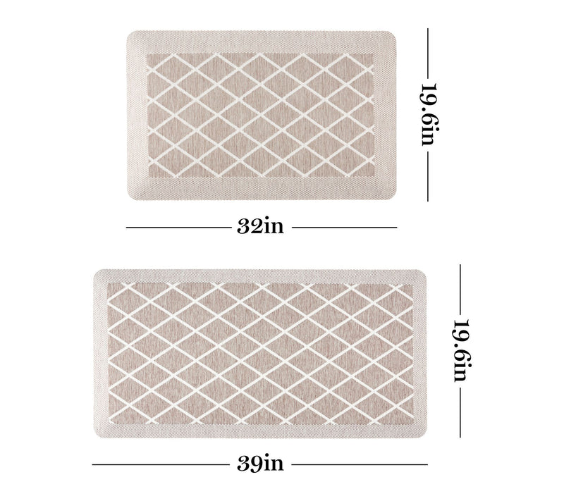 Martha Stewart Miles 19.6"x32" Kitchen Mat — View 4