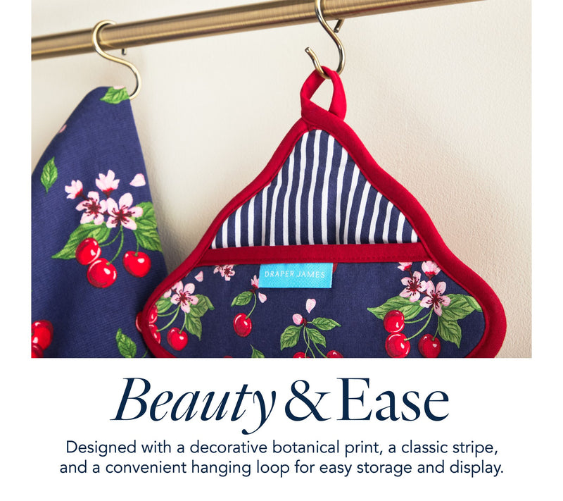 Draper James Cherry Blossom Pot Holder 2-Pack Set — View 5