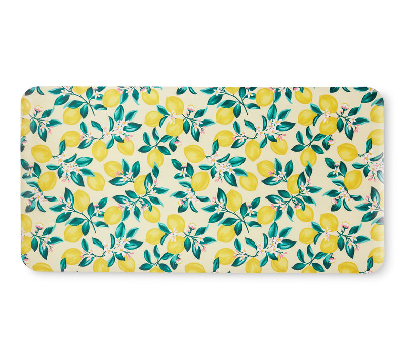 Draper James Le mon Blossom 20" x39" Anti Fatig ue Kitchen Mat — View 8