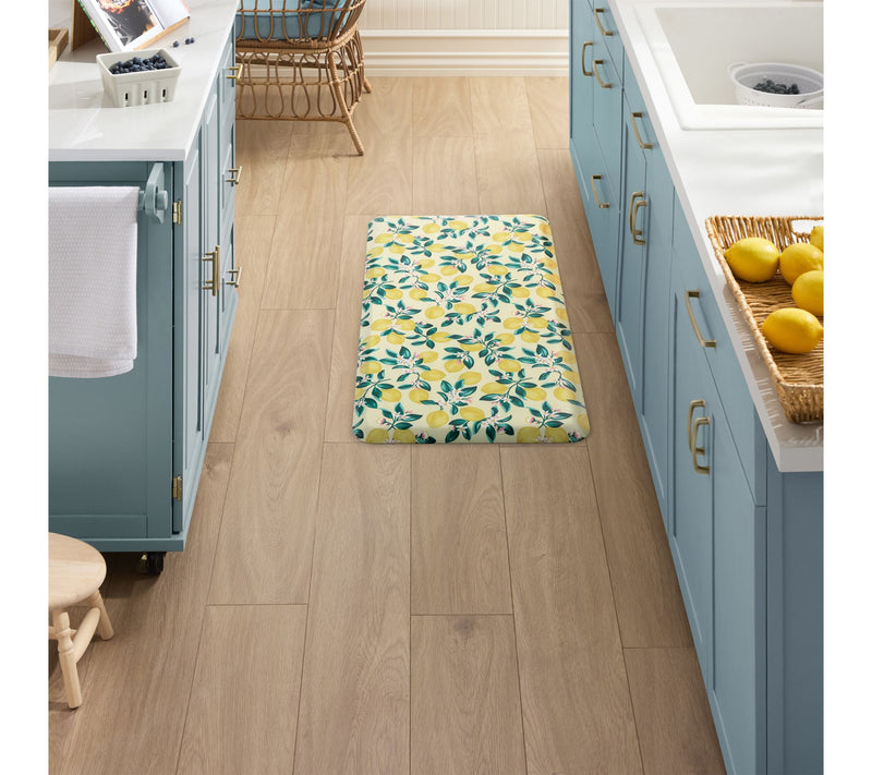 Draper James Le mon Blossom 20" x39" Anti Fatig ue Kitchen Mat — View 4