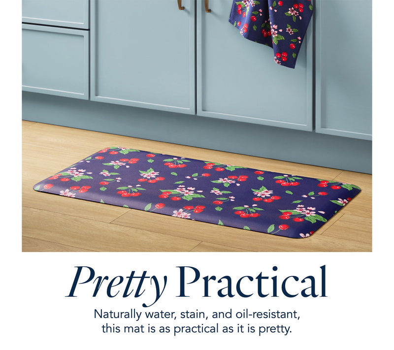 Draper James Cherry Blossom 20"x39" Anti Fatigue Kitchen Mat — View 6