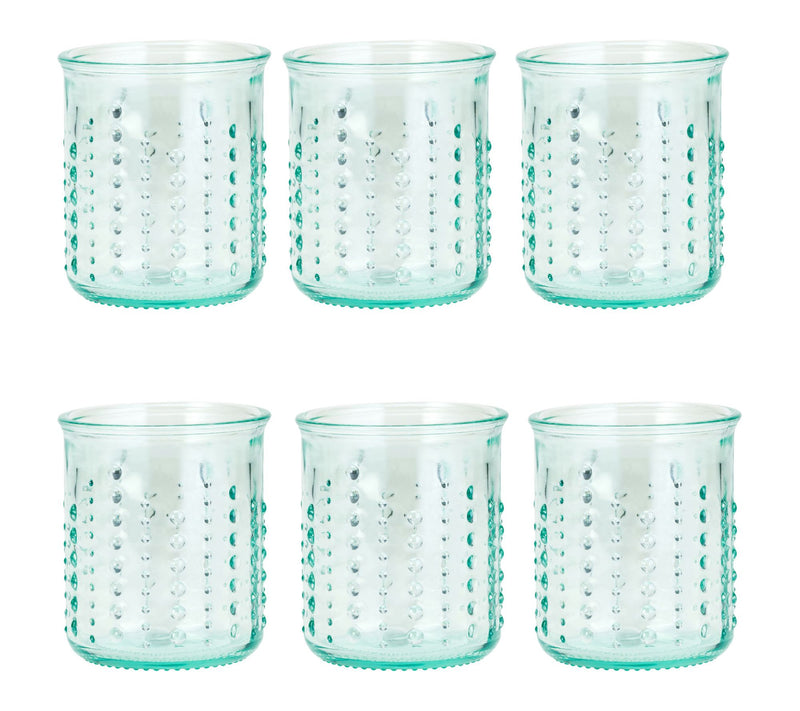 10 Strawberry S treet Set of 6 Urchin Glasswar e, DOF — Main view