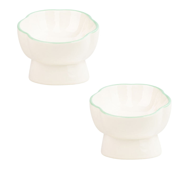 10 Strawberry S treet Set of 2 Paws Up Elevate d Pet Bowl, Sma — View 2