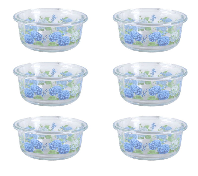 Temp-tations Set of (6) 6-oz Glass Prep Bowls — View 4