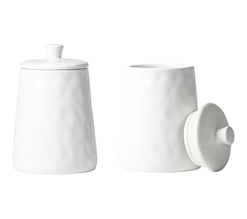 10 Strawberry Street Set of 2 Artisan Angular Canister, Medium — View 6