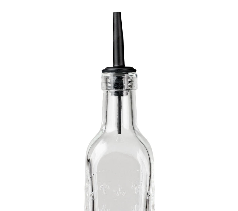 10 Strawberry Street Clear Glass Oil & VinegarCruet Bottles — View 6