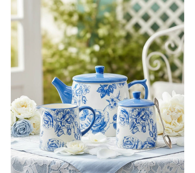 10 Strawberry Street Bella 3 pc. Tea Service Set — View 5
