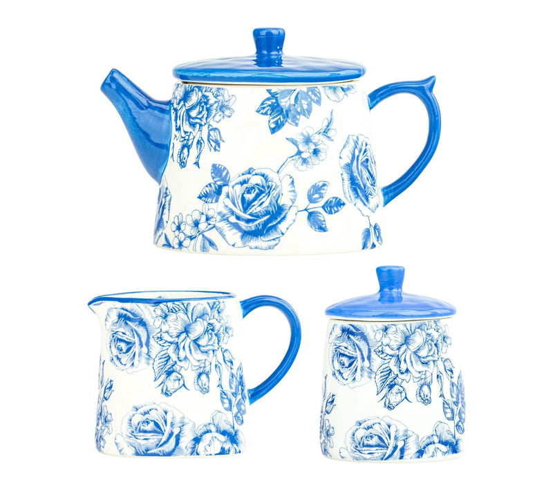10 Strawberry Street Bella 3 pc. Tea Service Set — View 7
