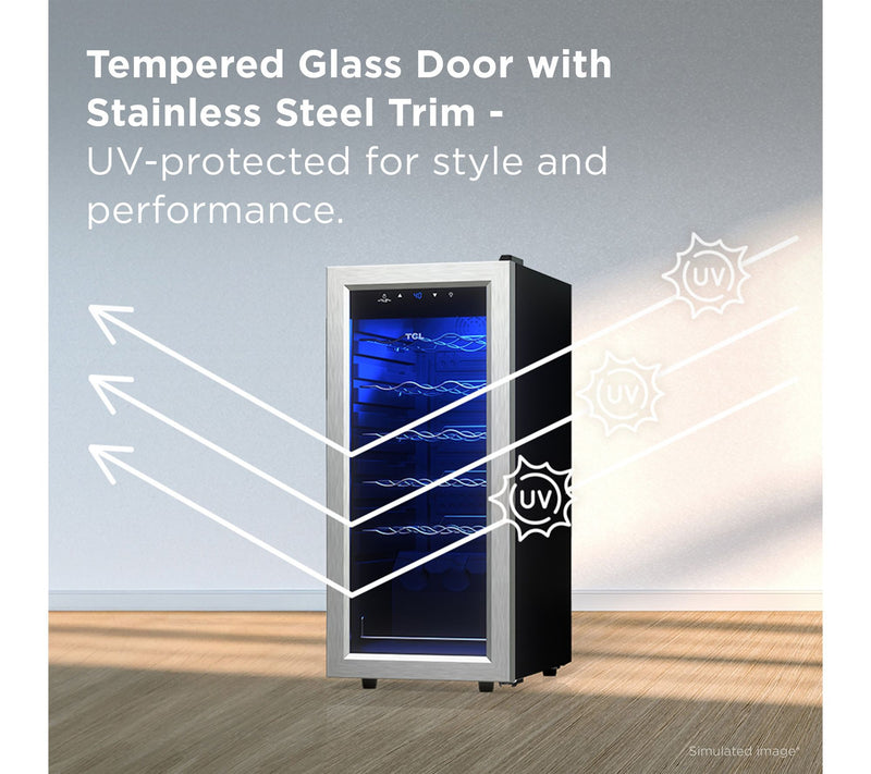 TCL 18-Bottle 1.8 Cu. Ft. Wine Cooler — View 7