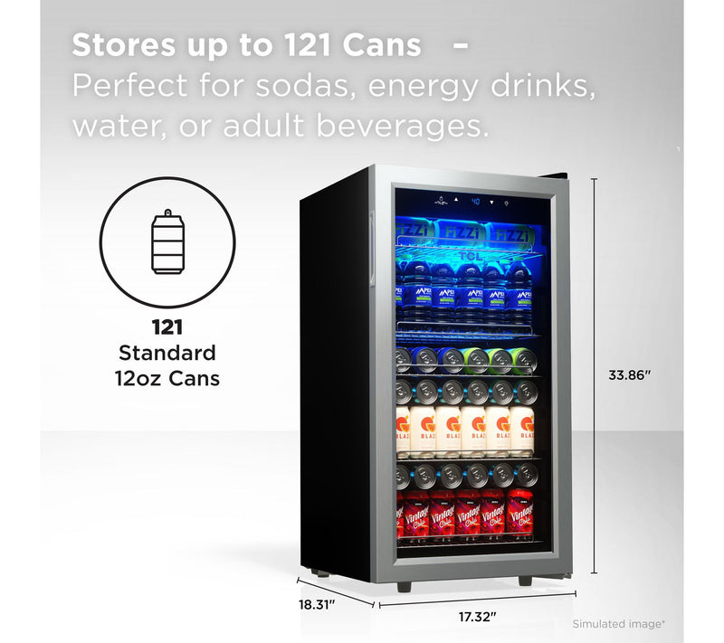 TCL 121-Can 3.0 Cu. Ft. Beverage Cooler — View 2