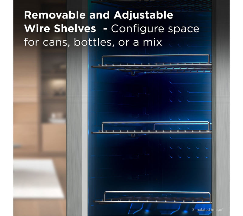TCL 50-Can 1.8 Cu. Ft. Beverage Cooler — View 4