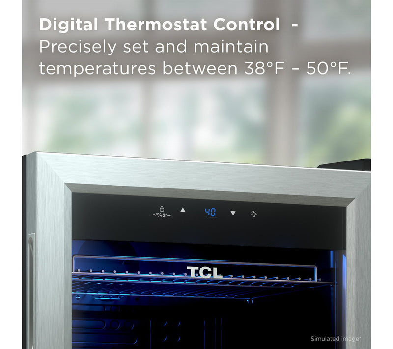 TCL 102-Can 2.4 Cu. Ft. Beverage Cooler — View 3