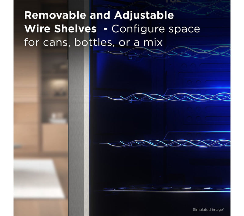 TCL 24-Bottle 2.4 Cu. Ft. Wine Cooler — View 4
