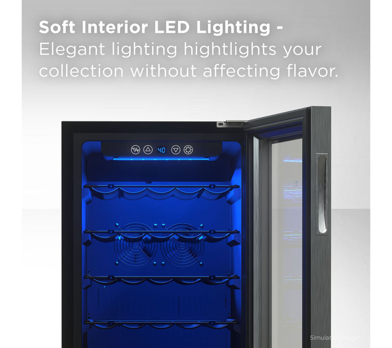 TCL 38-Bottle 3.4 Cu. Ft. Wine Cooler — View 5
