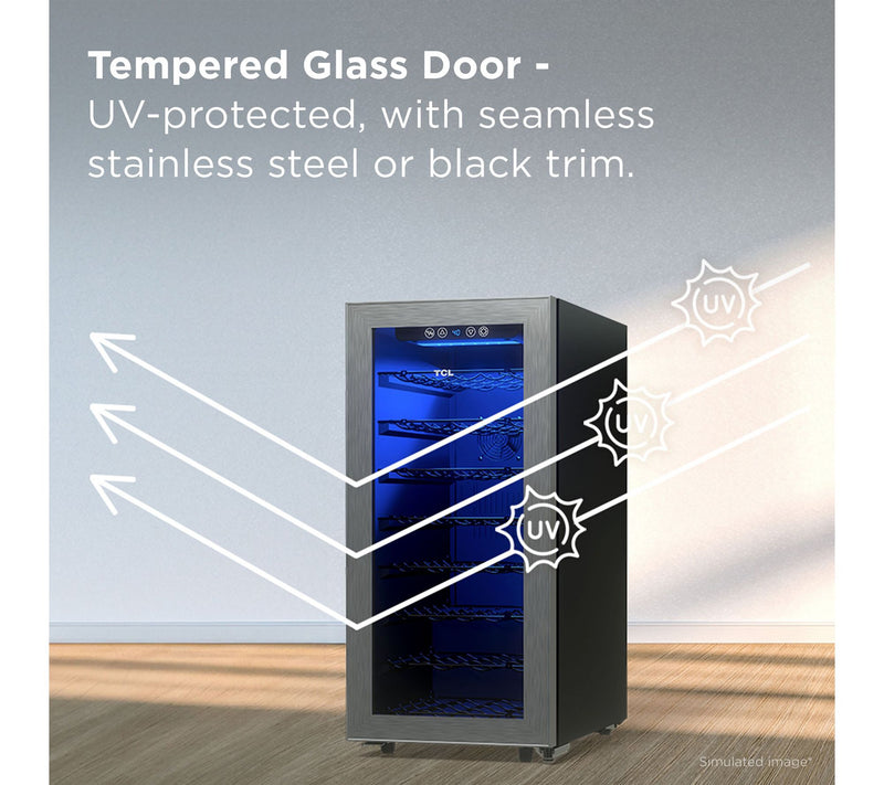 TCL 38-Bottle 3.4 Cu. Ft. Wine Cooler — View 7