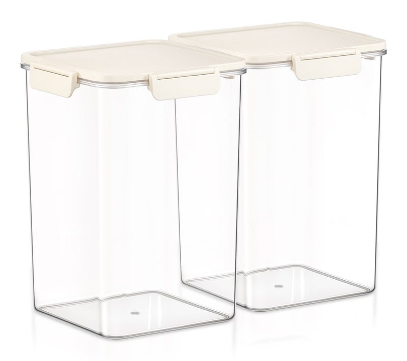 Sorbus Airtight Plastic Food Container, Tall Square 9.45" -2Pk — View 10