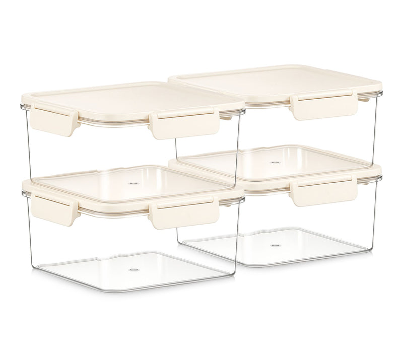 Sorbus Airtight Plastic Food Container, SquareSmall, 4 Pack — View 9