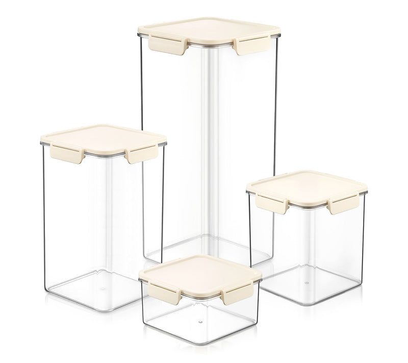 Sorbus Airtight Plastic Food Container Sqaure Combo 4 Pk — View 9