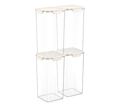 Sorbus Airtight Plastic Food Container Extra-Tall 12.6" - 4Pk