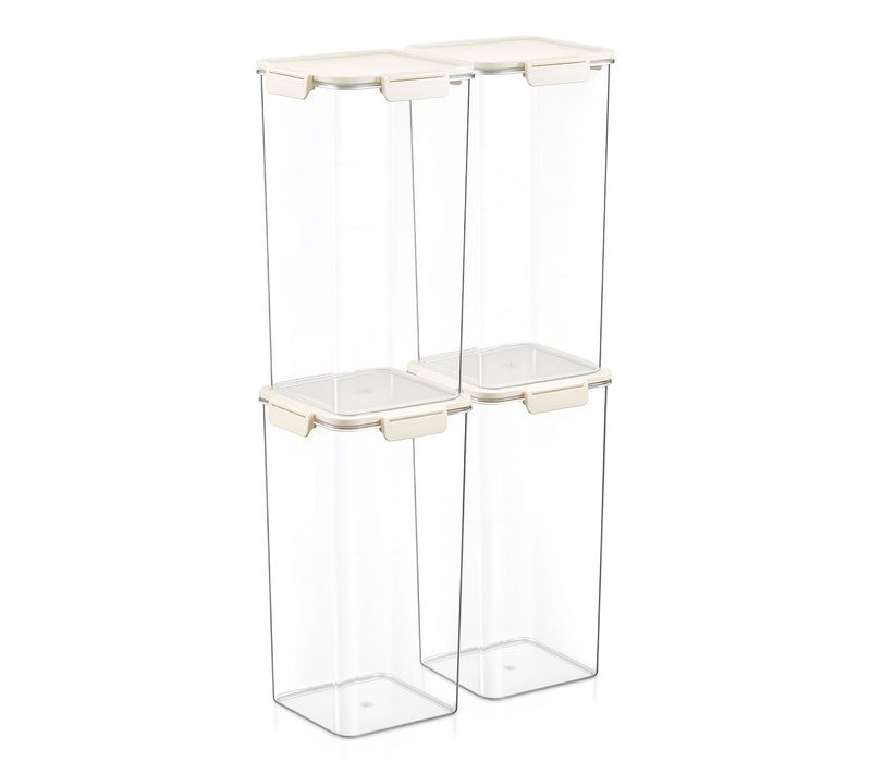 Sorbus Airtight Plastic Food Container Extra-Tall 12.6" - 4Pk — Main view