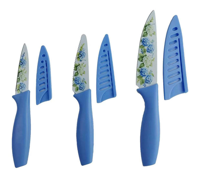 Temp-tations Set of (3) 6",4",3.5" Fruit Knives — View 7