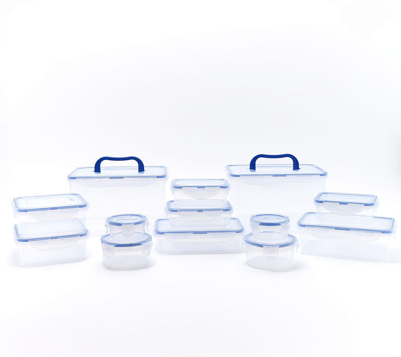 LocknLock 13-Pc Nostalgic Nestable Multi-Shape Set — View 5