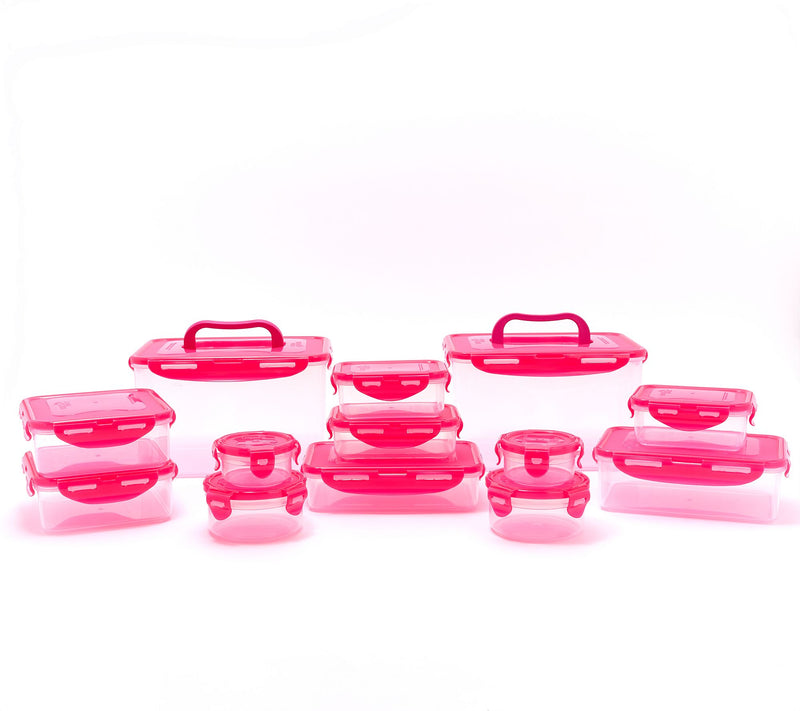 LocknLock 13-Pc Nostalgic Nestable Multi-Shape Set — View 7