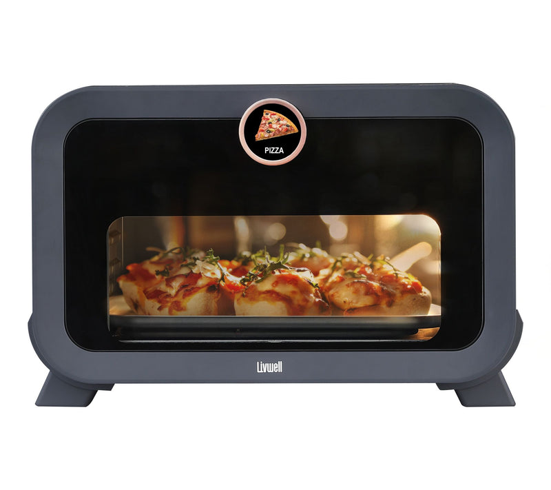 Livwell Touch IQ Indoor/Outdoor Air Fryer and Pizza Oven — View 2