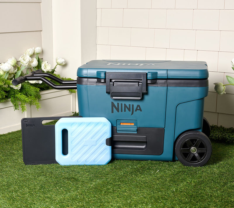 Ninja FrostVault 45qt Wheeled Cooler with Cold Dry Zone — View 7