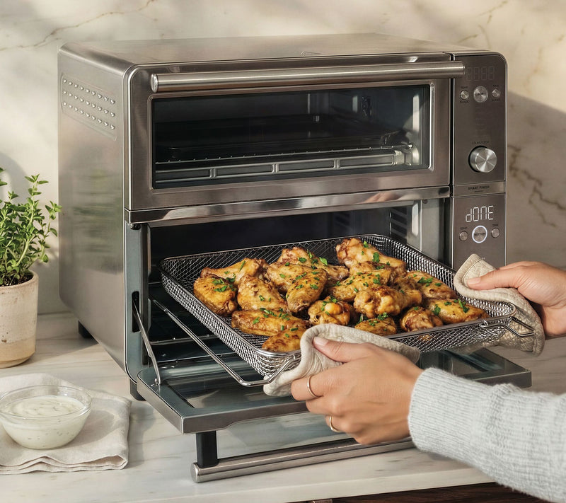 Ninja 12-in-1 Double Oven Pro DualZone XL Countertop Oven & Air Fryer — View 7