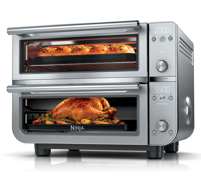 Ninja 12-in-1 Double Oven Pro DualZone XL Countertop Oven & Air Fryer — View 2
