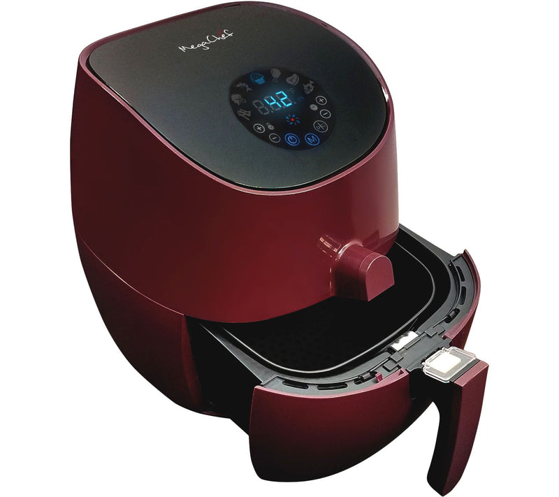 MegaChef 3.5-Qt Pre-Programmed Air Fryer & Mu lti-Cooker - Re — View 3