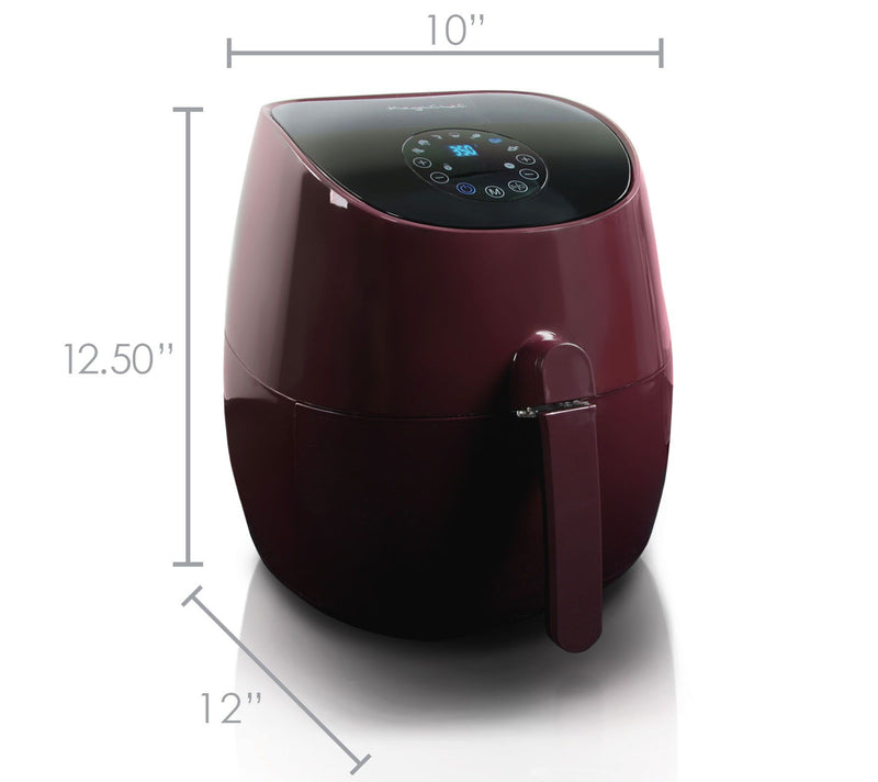 MegaChef 3.5-Qt Pre-Programmed Air Fryer & Mu lti-Cooker - Re — View 5