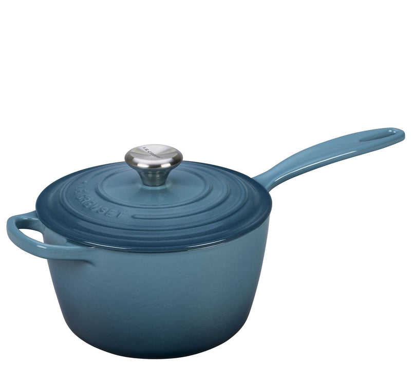 Le Creuset 2.25-qt Signature Cast-Iron Saucepan — View 7