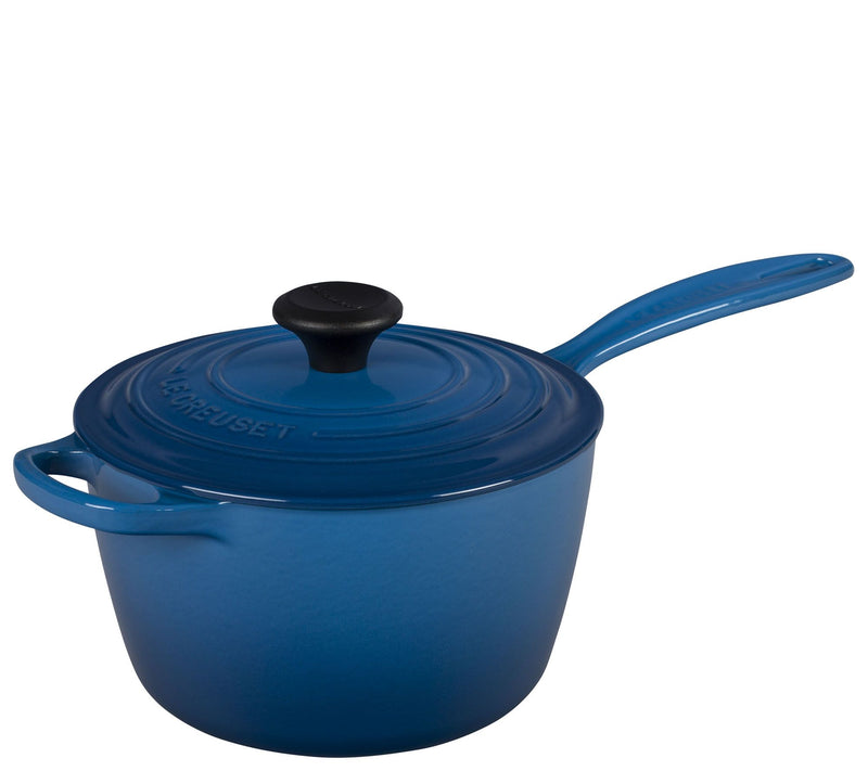 Le Creuset 2.25-qt Signature Cast-Iron Saucepan — View 9