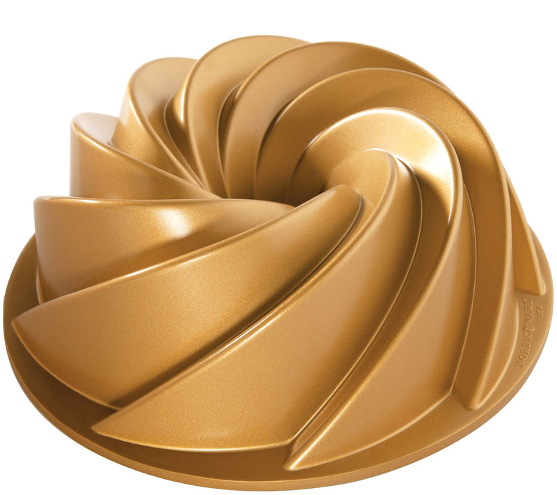 Nordic Ware Premier Gold Heritage Bundt Pan — Main view