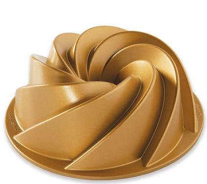 Nordic Ware Premier Gold 6-Cup Heritage Bundt Pan