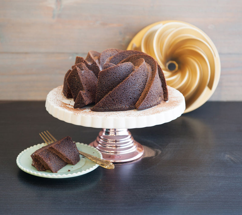 Nordic Ware Premier Gold 6-Cup Heritage Bundt Pan — View 2