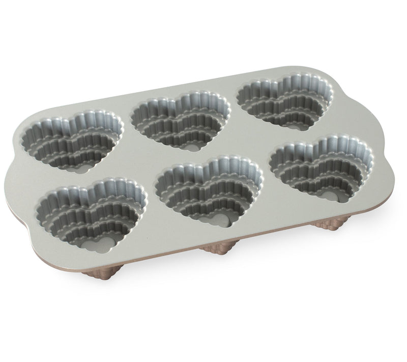 Nordic Ware Tiered Heart Cakelet Pan — View 2