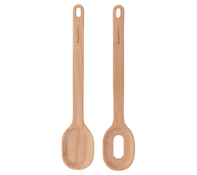 BergHOFF Leo 3-Piece Bamboo Salad Bowl Set withServers — View 3