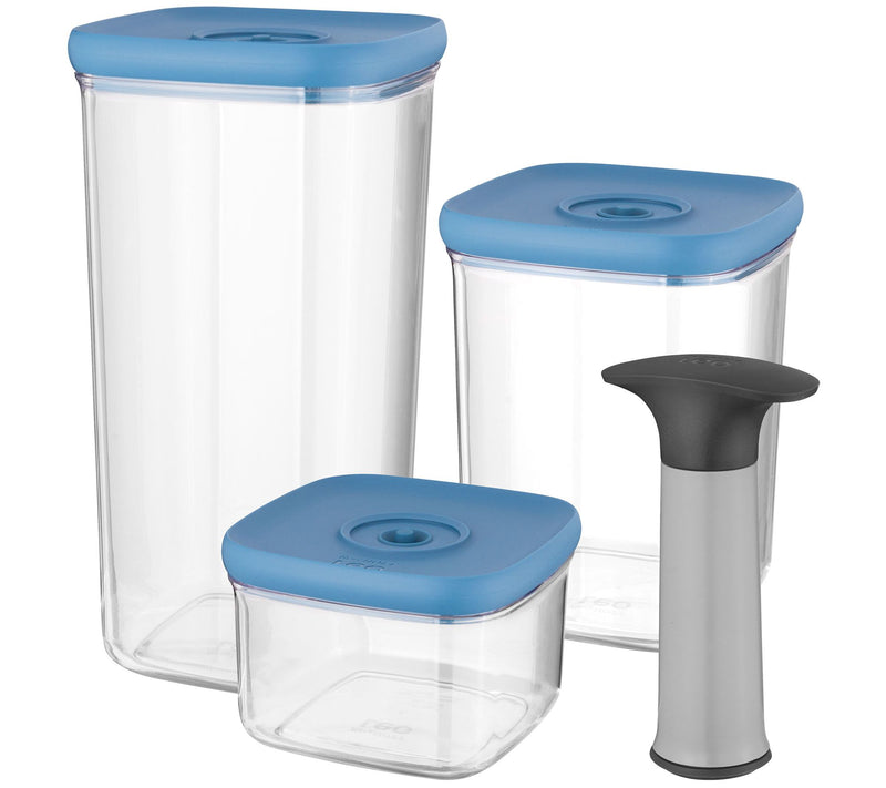 BergHOFF Leo 4-Piece Food Container & Vacuum Pump Set — Main view