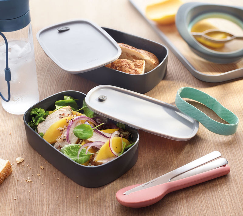 BergHOFF Leo 3-Piece Dual Bento Box Set with Strap — View 7