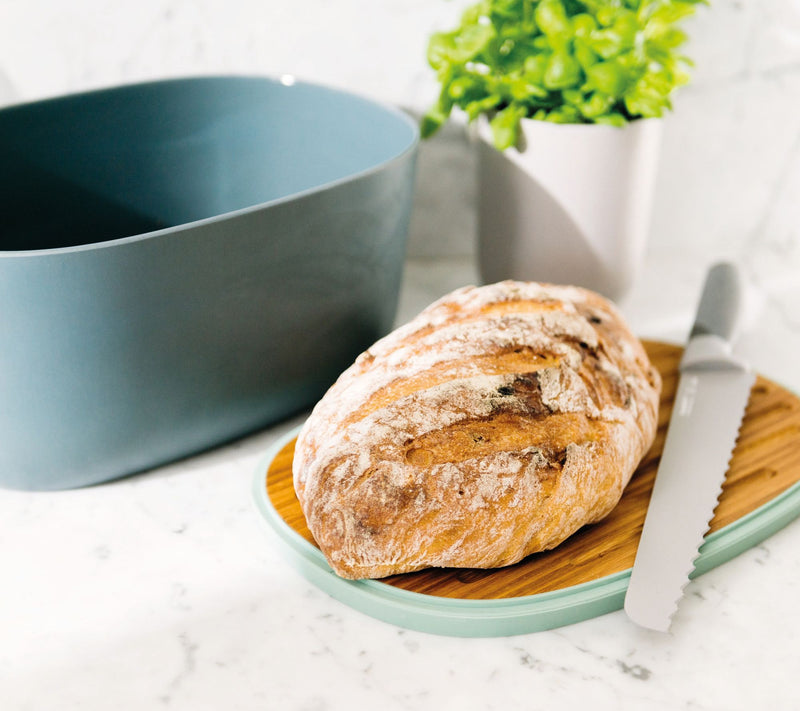 BergHOFF Leo 12.5" Bamboo Bread Box with Cutting Board — View 4