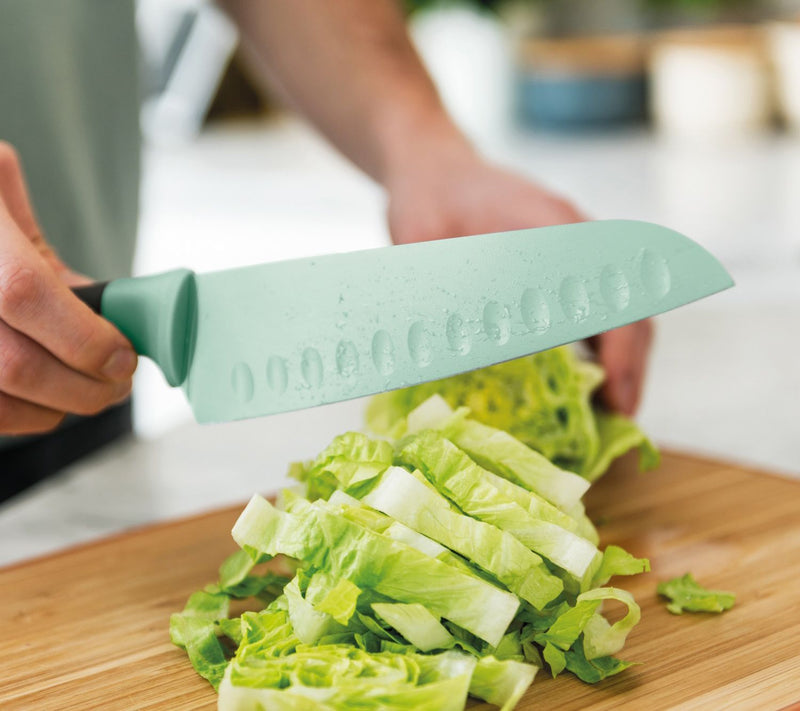 BergHOFF Leo 6.75" Stainless Steel Santoku Knife — View 4