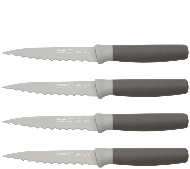 BergHOFF Leo 4-Piece Steak Knife Set — View 3