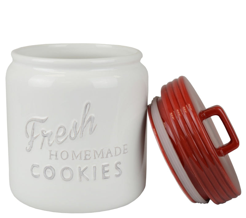 Design Imports "Fresh Homemade Cookies" CeramicMason Jar — View 8