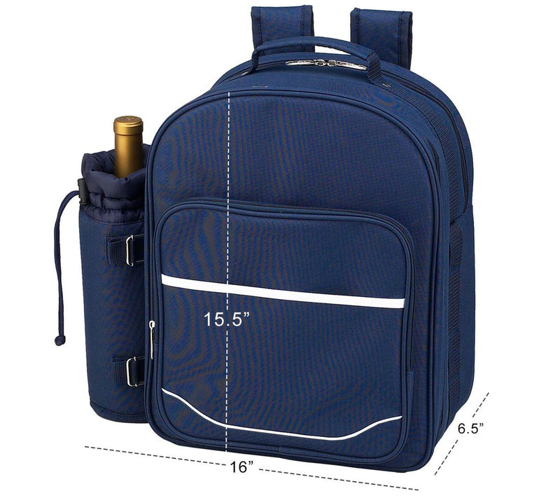 Picnic at Ascot Deluxe Picnic Backpack Cooler for 2 — View 7