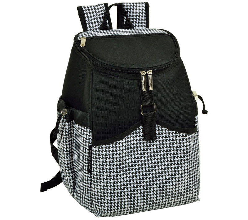 Picnic at Ascot Insulated Backpack Cooler, Houndstooth — Main view